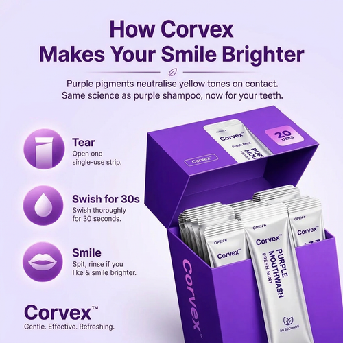 Corvex Purple Mouthwash